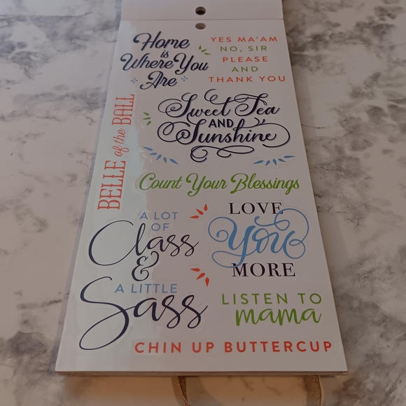 Recollections Southern Blues Sticker Pad – Over 700 Pieces! - Picture 6 of 14